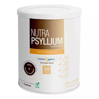 Nutrapsyllium® - Sabor Tangerina 240 Gramas Divinitè Sabor Tangerina