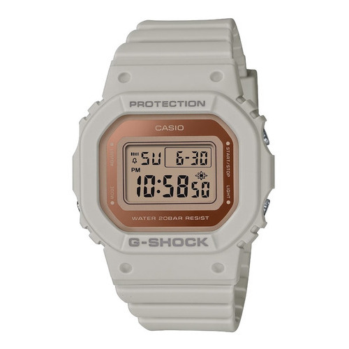 Reloj Casio G Shock Gmd-s5600 8d - Caja Ø40.5mm - Impacto Color de la malla Blanco Color del bisel Blanco Color del fondo Blanco