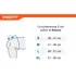 Rodillera Abierta Con Ballenas Laterales Abrojos Ptm R8 Talle Xl (51-56)