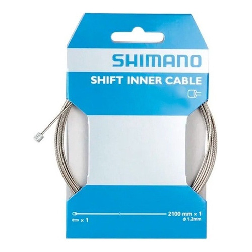 Cable de acero Shimano Bike Gear Shift Mtb Speed Gear Shift, 1,2 x 2,100 mm