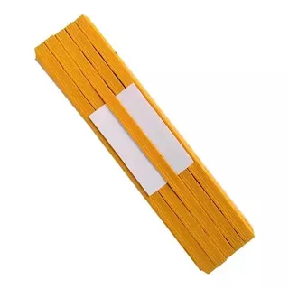 Elástico Colombe Color São José N. 12 Amarelo Ouro - 10mts Desenho Do Tecido Liso