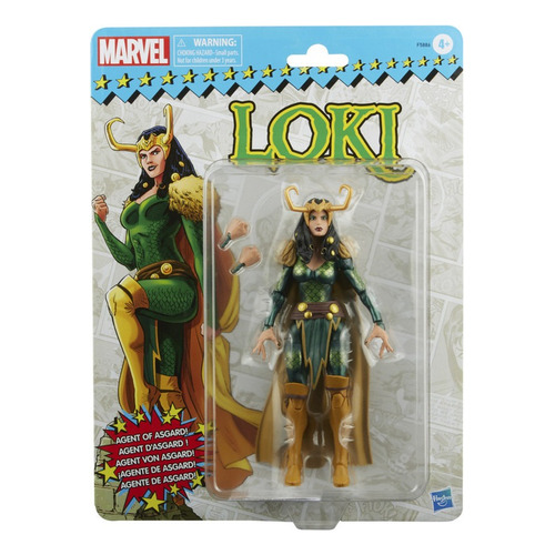 Figura De Loki - Marvel Legends Serie Retro