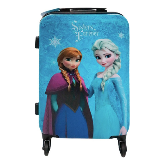 Maleta Disney Azul Frozen Dis125