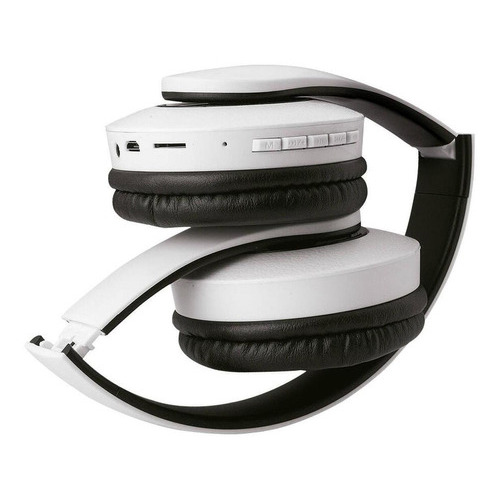 Audífonos Bluetooth Mitzu De Diadema Recargables Color Blanco