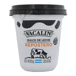 Dulce De Leche Repostero Vacalin X 400 Gr