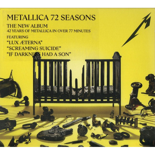 Metallica - 72 Seasons -  Cd Disco (12 Canciones)