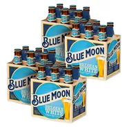 Cerveza Blue Moon Belgian White Porron 355cc. X 24 Un.
