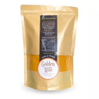 Golden Milk Leche Dorada Artesanal Exquisito Sabor 1kg 