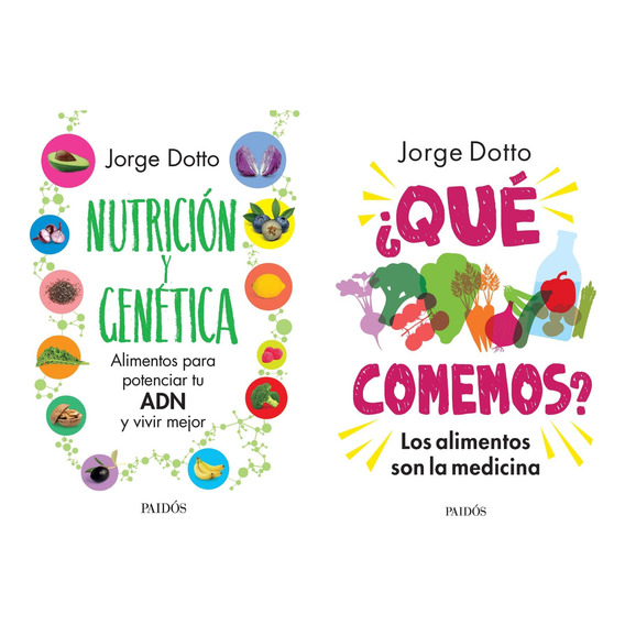 Pack Jorge Dotto - Qué Comemos + Nutrición Y Genética