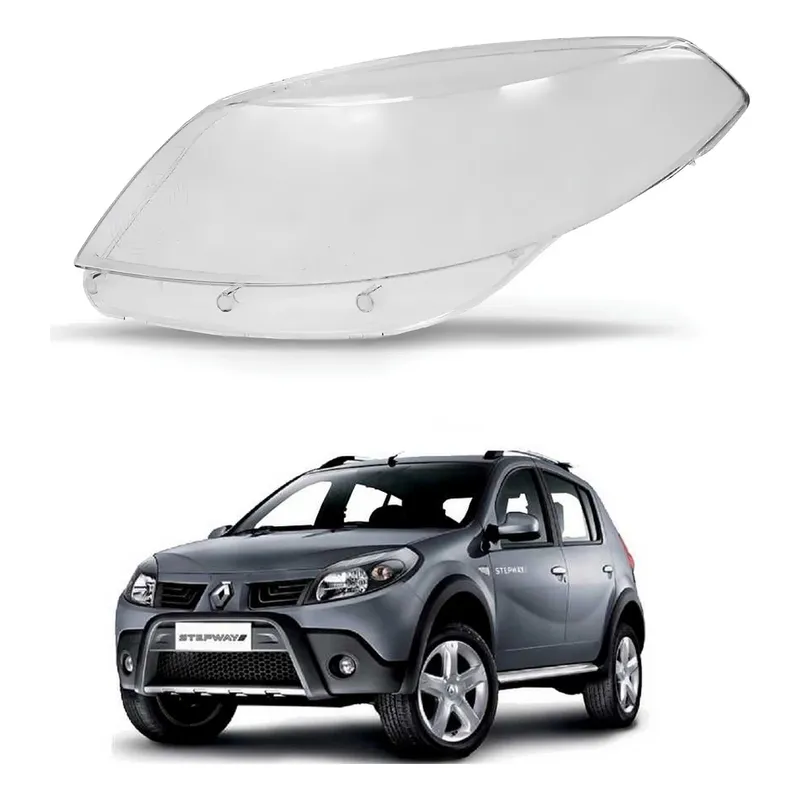 Lente Do Farol Sandero Stepway 1.6 2007 A 2014