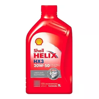 Óleo Motor 20w50 Sl Helix Hx3 Mineral Multivisco 1l Shell