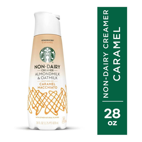 Starbucks Crema Liquida Almond Milk Caramelo Macchiato 828ml