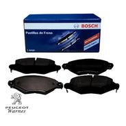 Pastillas Freno Delanteras Bosch Peugeot 207 1.4 Nafta 07-16