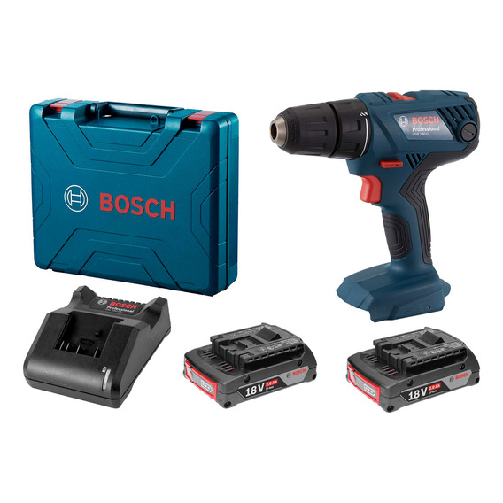 Agujereadora Inalámbrica Bosch 13mm Batería Cargador Maletín