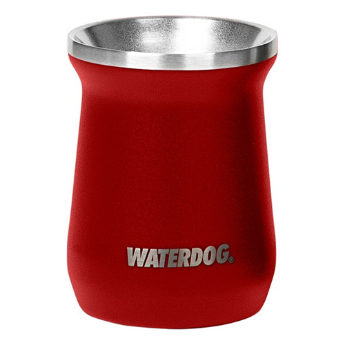 Mate Termico Vaso Acero Inoxidable Zoilo 240 Ml Waterdog Color Bordó Zoilo240