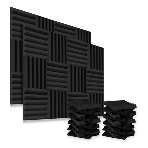 Paneles De Espuma Acústica Métricos 5cm Espesor 30x30cm Paqu