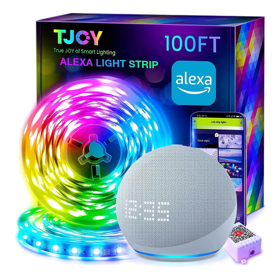 Tira Luces Led Rgb 30 Metros (2x15m) Siri Alexa Google Home