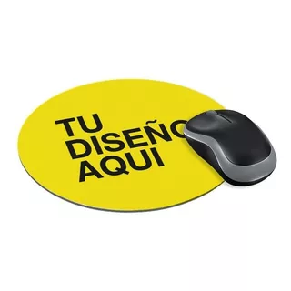 Mouse Pad Personalizado Estampado Redondo Circular