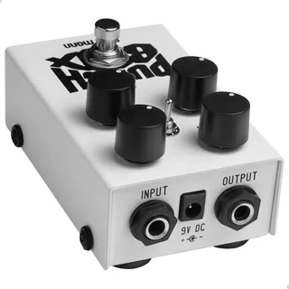 Pedal De Efeito Para Guitarra Fuhrmann Analogic Punch Box Cor Branco