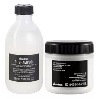 Davines Kit Oi Shampoo 280 Ml + Condicionador 250 Ml  