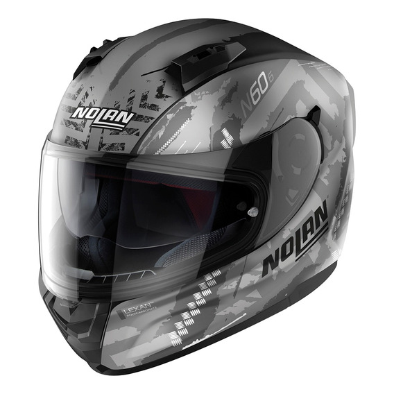 Casco Moto Integral Nolan N60-6 Wheelspin Doble Visor