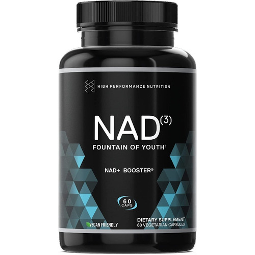 Nad+ Booster Regenerador Celular Antienvejecimiento 60caps Sabor Sin Sabor