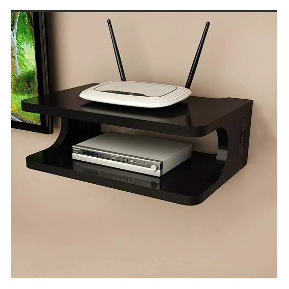 Soporte Estante Repisa Flotante Minimalista Modem Wifi Rout