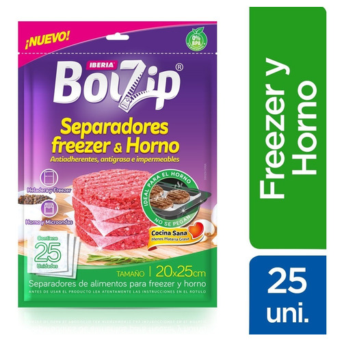 Iberia Bolzip Separadores Para Freezer Y Horno X25