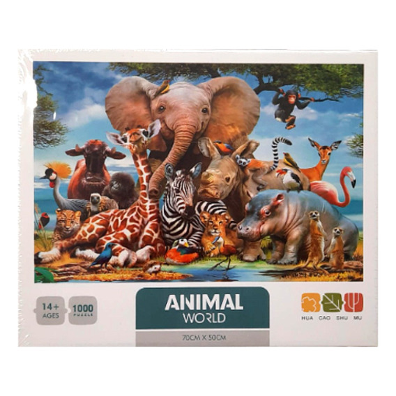 Puzzle 1000 Piezas Animal World Faydi - Pp6615