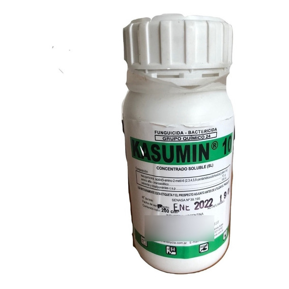 Kasumin 10 X 200 Cc. -funguicida-bactericida