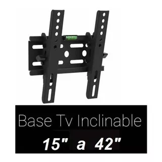 Base Tv Pared Inclinable  Tv  15  A 43 Pulgadas