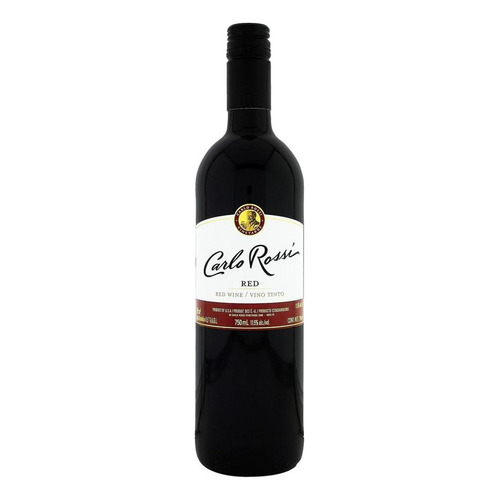 Pack De 2 Vino Tinto Carlo Rossi Red 750 Ml