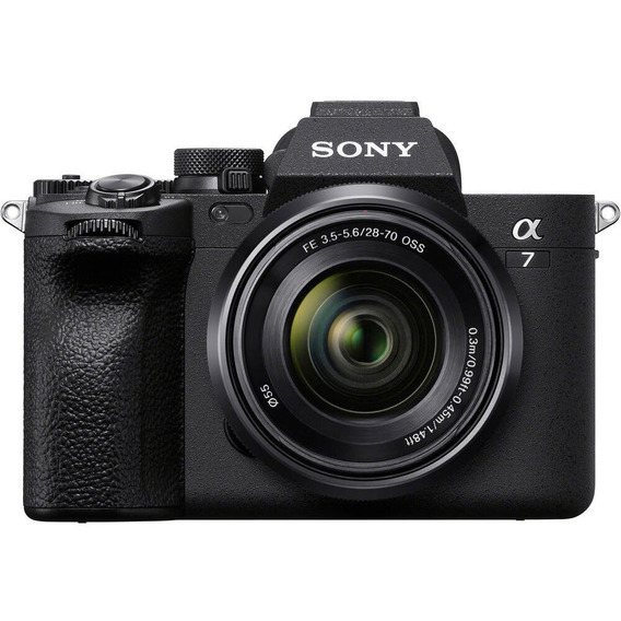 Cámara Profesional Sony Full Frame A7 Iv Y Lente| Ilce-7m4k Color Negro