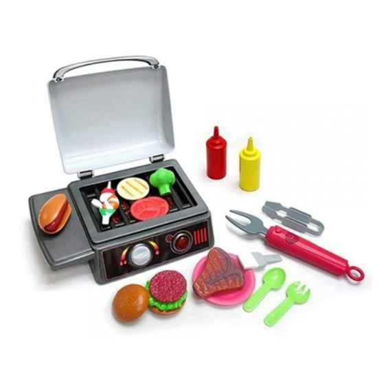 Cocina De Juguete Set Grill Eléctrico Giantoys 5750