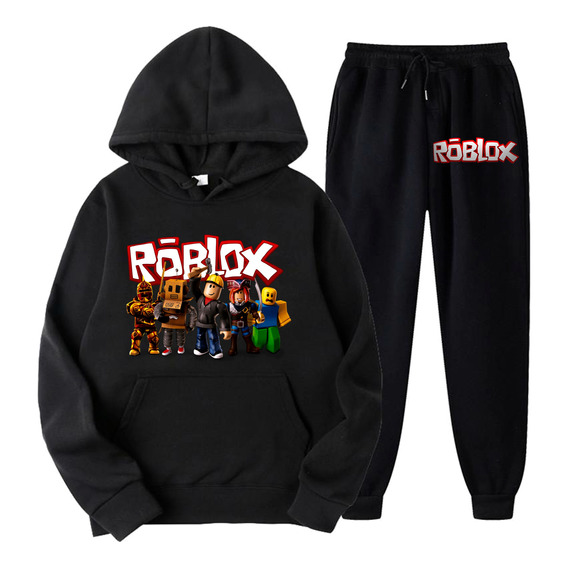 Conjunto Buzo Canguro Y Pantalon  En 3 Diseños Roblox 