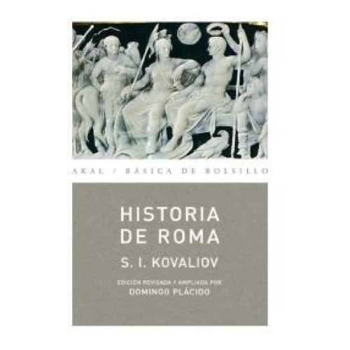 Libro Historia De Roma Sergei Kovaliov Ed. Akal