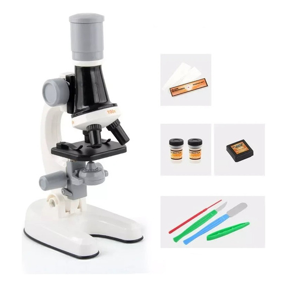 Kit De Ciencia Para Niños Microscopio Juguete Educativo