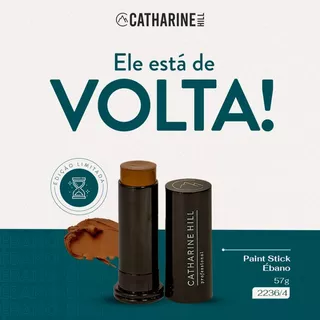 Paint Stick Base Alta Cobertura Catharine Hill Hd De Rosto Tom Ébano