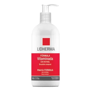 Lidherma Vitaminada Con Retinol Corporal Humectante Afirmant Tipo De Envase Tubo Con Dispenser