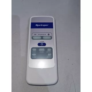 Controle Remoto Springer Código Gw79037024 Modelo R031