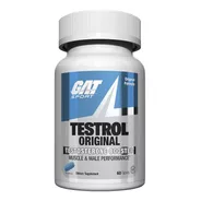 Suplemento En Comprimidos Gat Sport  Testrol Original Testosterona En Pote 60 Un