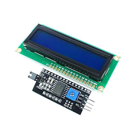 Display Lcd 16x2 1602 Azul C/ I2c 