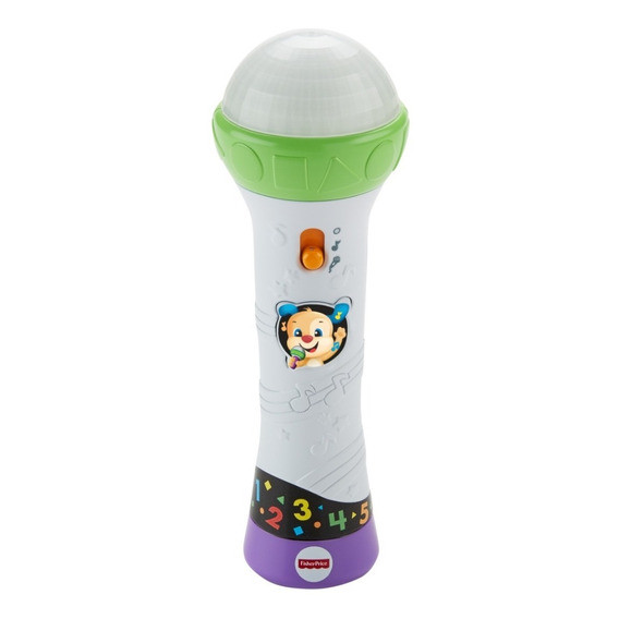 Juguete Para Bebés Fisher-price Micrófono Graba Y Canta