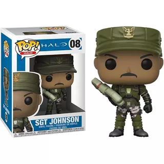 Sgt. Johnson #08 - Halo - Funko Pop Games