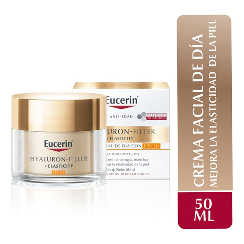 Eucerin Hyaluron-filler + Elasticity Crema Facial Día Fps30
