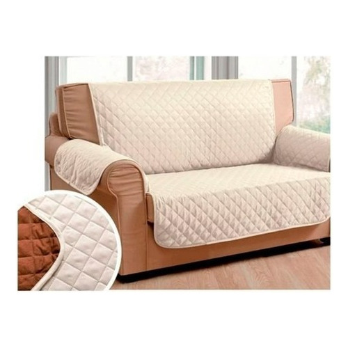 Cubre Sofa /sillon 3 Cuerpos Color Beige