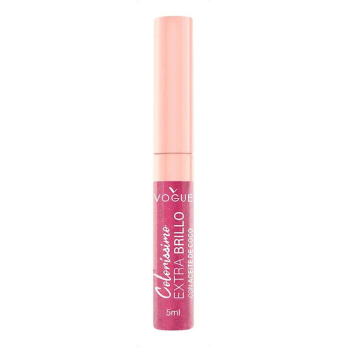  Brillo labial Vogue Extra Brillo Colorissimo color morado brillante 