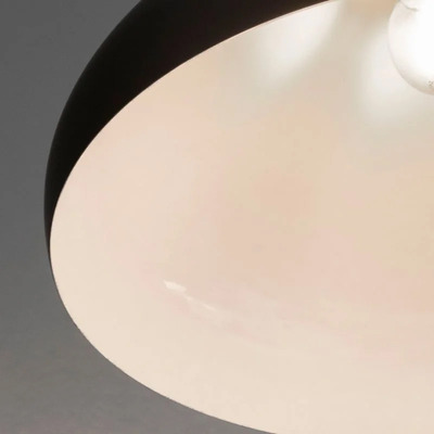 Lampara Colgante Valentin Negro 30cm Apto Led E27 Cie
