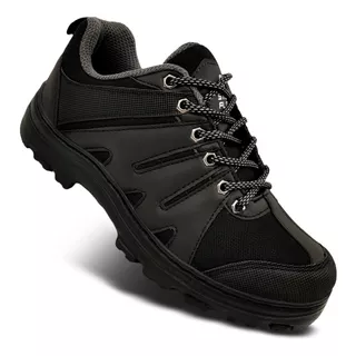 Zapatillas Hombre Trekking Cosidos Trabajo Grip Reforzadas