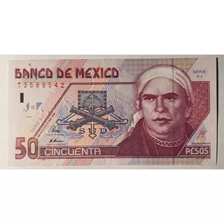 50 Pesos Morelos Famiia D Confeti Nuevo Sin Circular Escaso